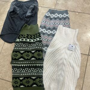 Cozy Knit Dog Sweaters Collection